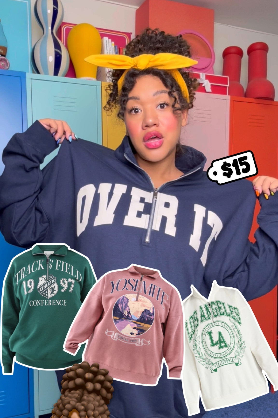 #walmartpartner ✨ How cute are these light weight, comfy half zips ! They’re perfect for fall! I wear size xl #walmartfashion @walmartfashion @walmart