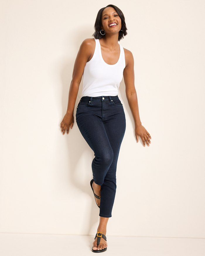 High-Rise Skinny Ankle Jeans | Tommy Bahama