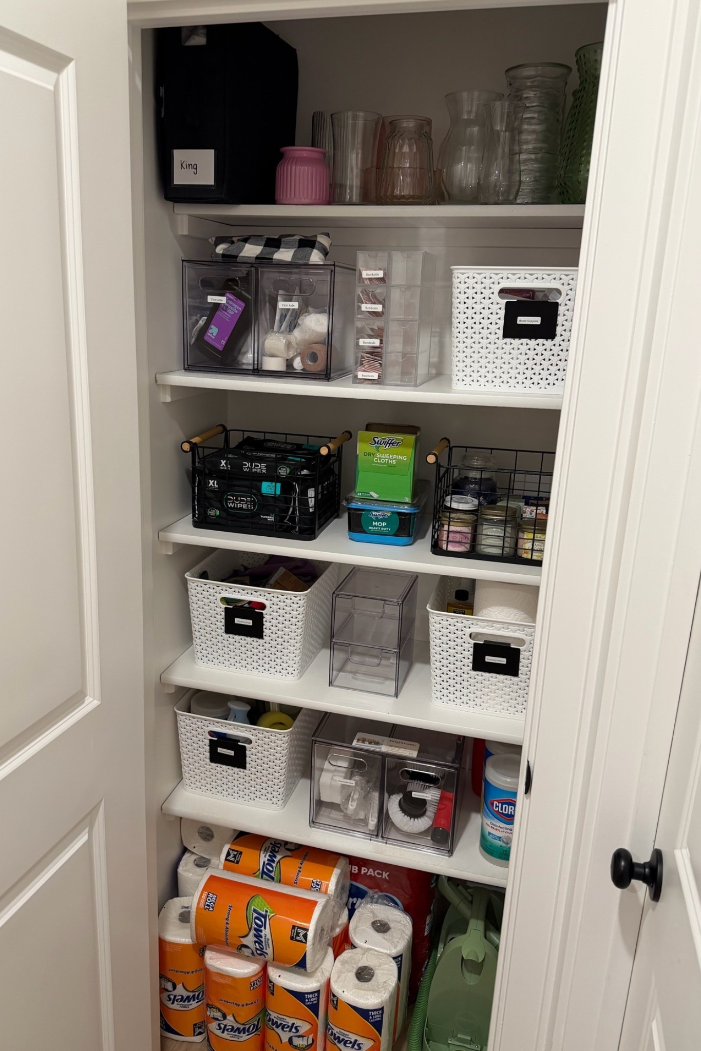 Linen closet organization!!

#LTKHome