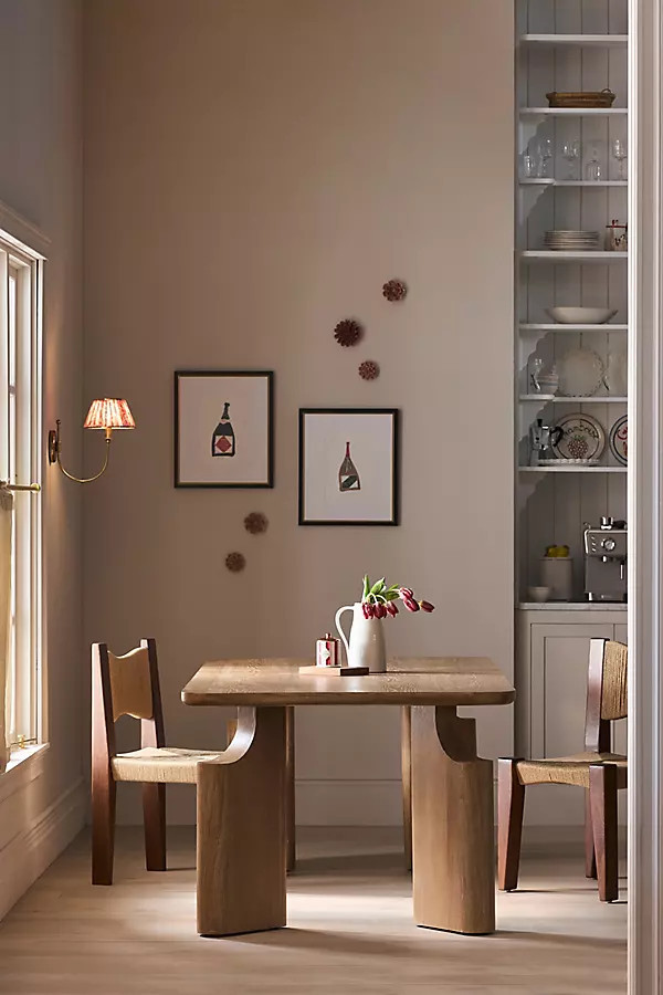 Ava Rectangular 84" Oak Dining Table | Anthropologie (US)