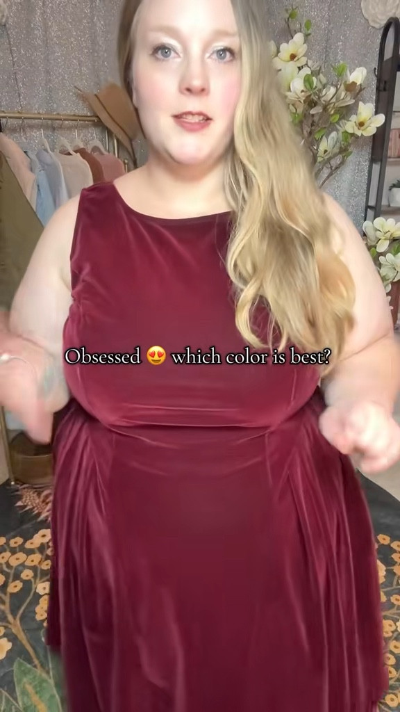 This velvet dress hugs in the right places and gives the most flattering shape for date night 💕
The fabric feels soft and comfortable while the fit stays secure and easy to move in all night.
It instantly makes you feel confident and put together without needing anything extra ✨
velvet midi dress, date night dress, plus size velvet dress, bow back dress, flattering velvet dress

#LTKootd #LTKPlusSize #LTKSeasonal