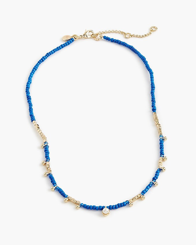 Beaded layering necklace | J.Crew Factory
