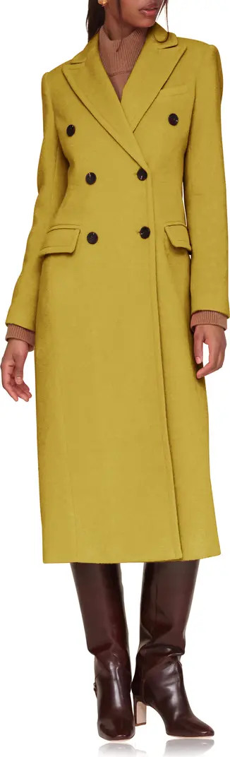 Avec Les Filles Hourglass Double Breasted Coat | Nordstrom | Nordstrom