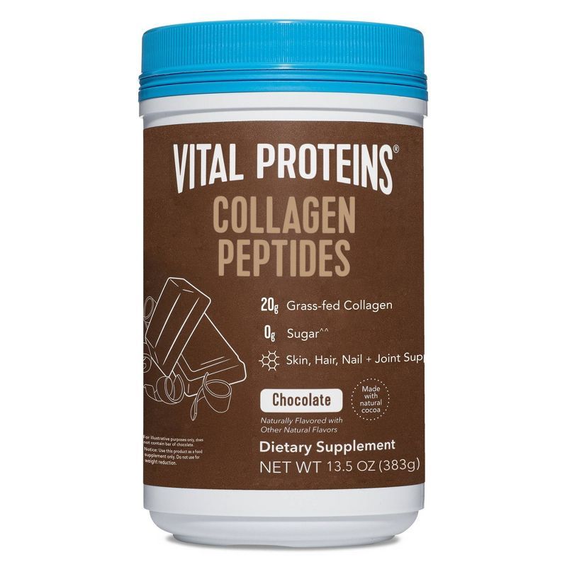 Vital Proteins Chocolate Collagen Peptides Dietary Supplement - 13.5oz | Target