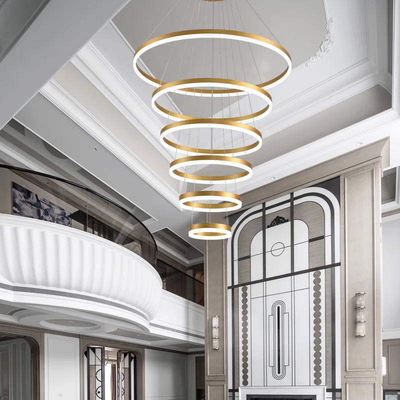 Divo LED Geometric Chandelier | Wayfair North America