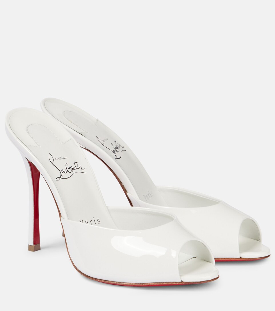Bridal Me Dolly patent leather mules | Mytheresa (US/CA)