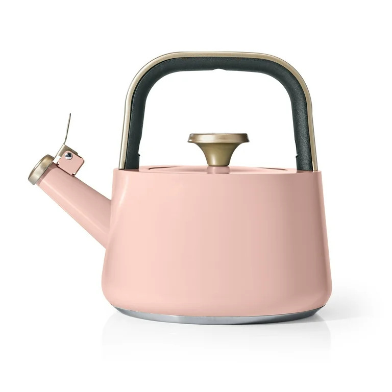 Beautiful 1.8L Ceramic Non-Stick Stovetop Tea Kettle, Rose by Drew Barrymore | Walmart (US)