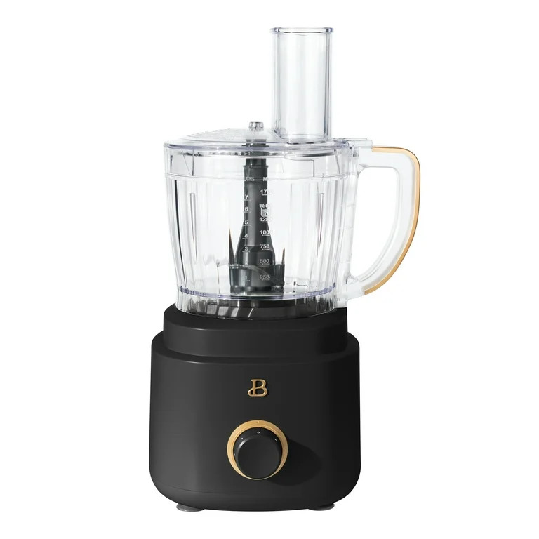 Beautiful 10-Cup Food Processor with Accessories, Black Sesame by Drew Barrymore | Walmart (US)