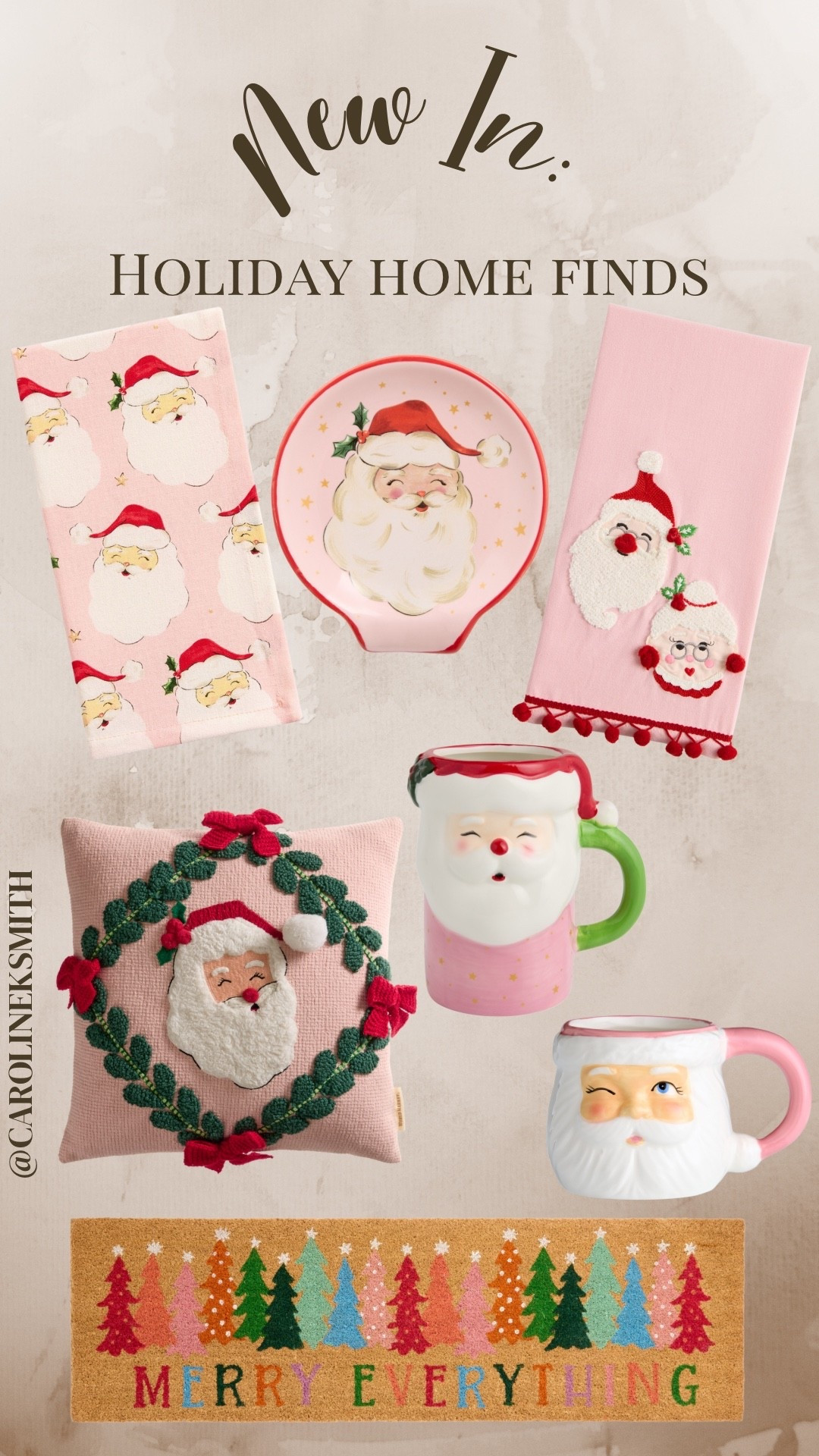 Pink holiday home finds



Santa, world market, Christmas, mug, home finds 

#LTKFindsUnder100 #LTKGiftGuide #LTKHoliday