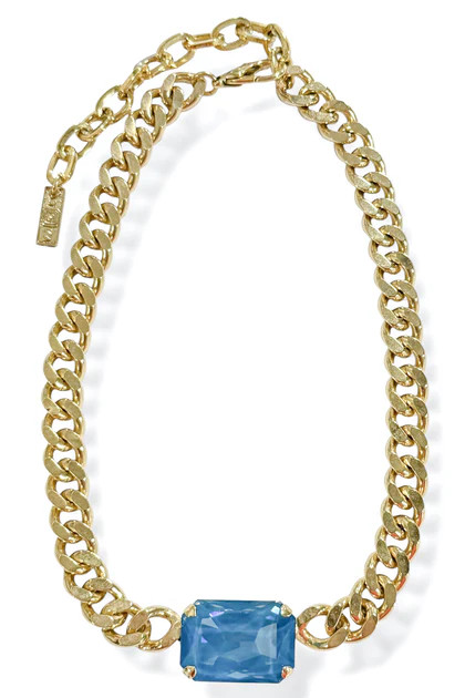 TOVA Darcy Teal Ignite Necklace | The Willow Tree