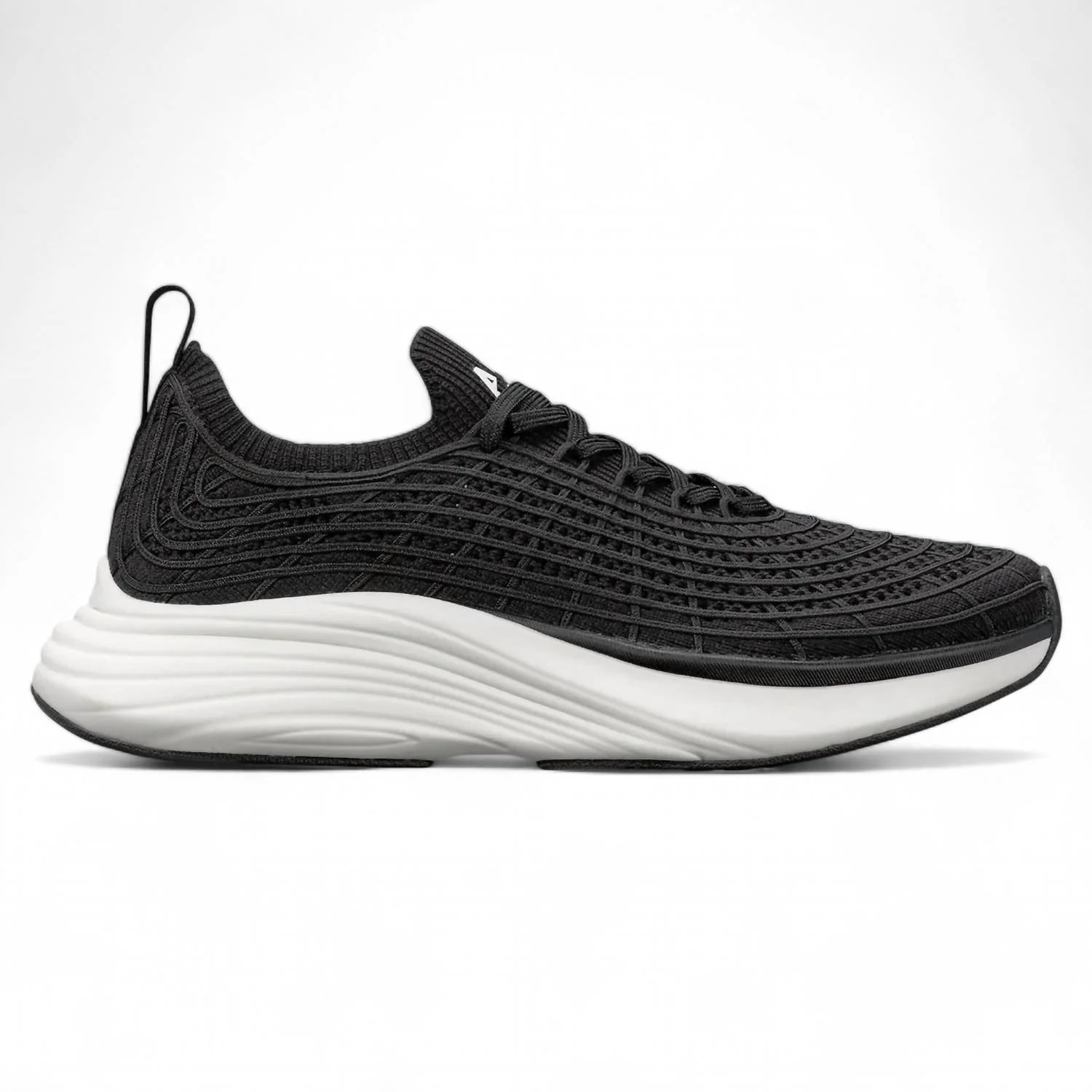 Men's Techloom Zipline Sneaker In Black/white | Shop Simon