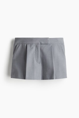 H & M - Eleganter Miniskort - Grau - Damen | H&M (DE, AT, CH, NL, FI)