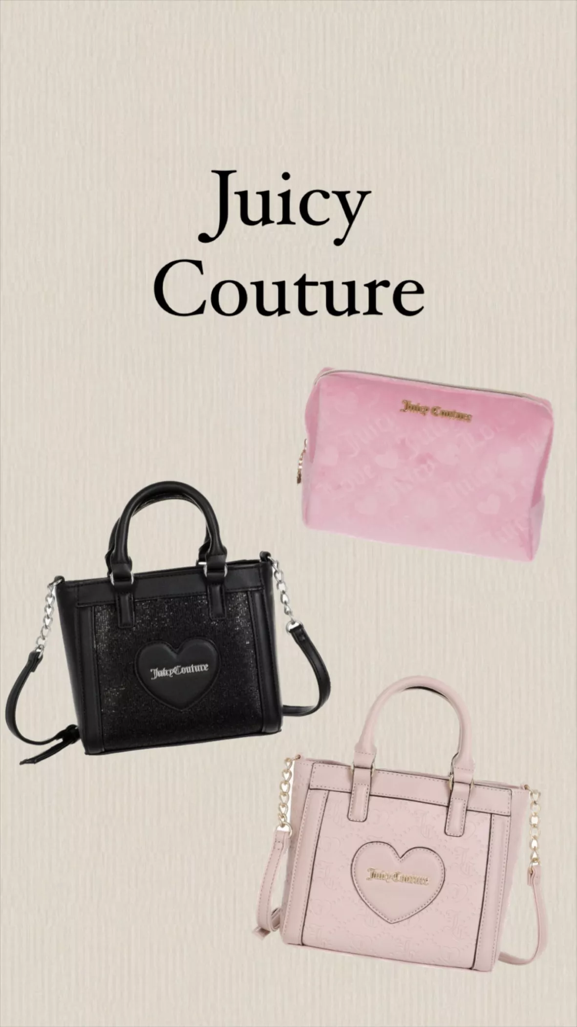 Juicy couture items satchel