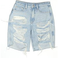 Good American Denim Shorts: Blue Bottoms - Size 2 | ThredUp (US)
