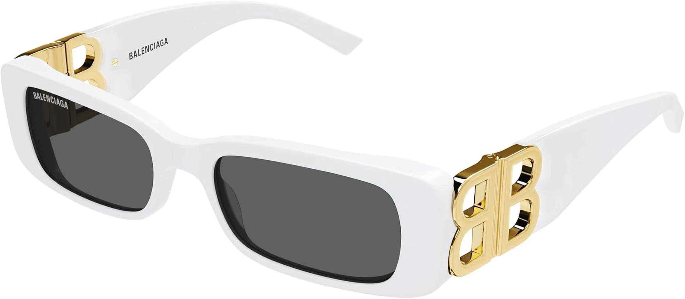 Balenciaga Women's Dynasty Rectangular Sunglasses | Amazon (US)
