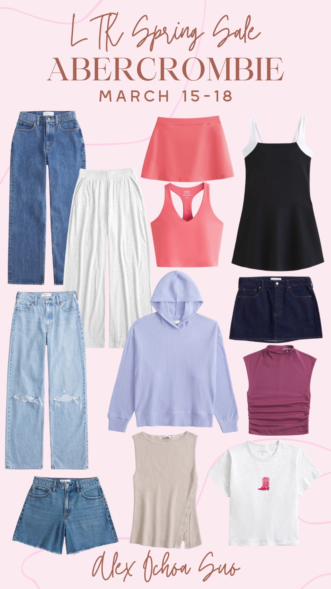 LTK Spring Sale: Abercrombiee
Shop in the LTK App to get the exclusive code!!

Spring sale, women’s fashion, spring fashion, spring styles, spring outfits, spring outfit inspo, spring ootd, trendy fashion, chic style, outfit inspo 




#LTKSeasonal #LTKSaleAlert #LTKStyleTip