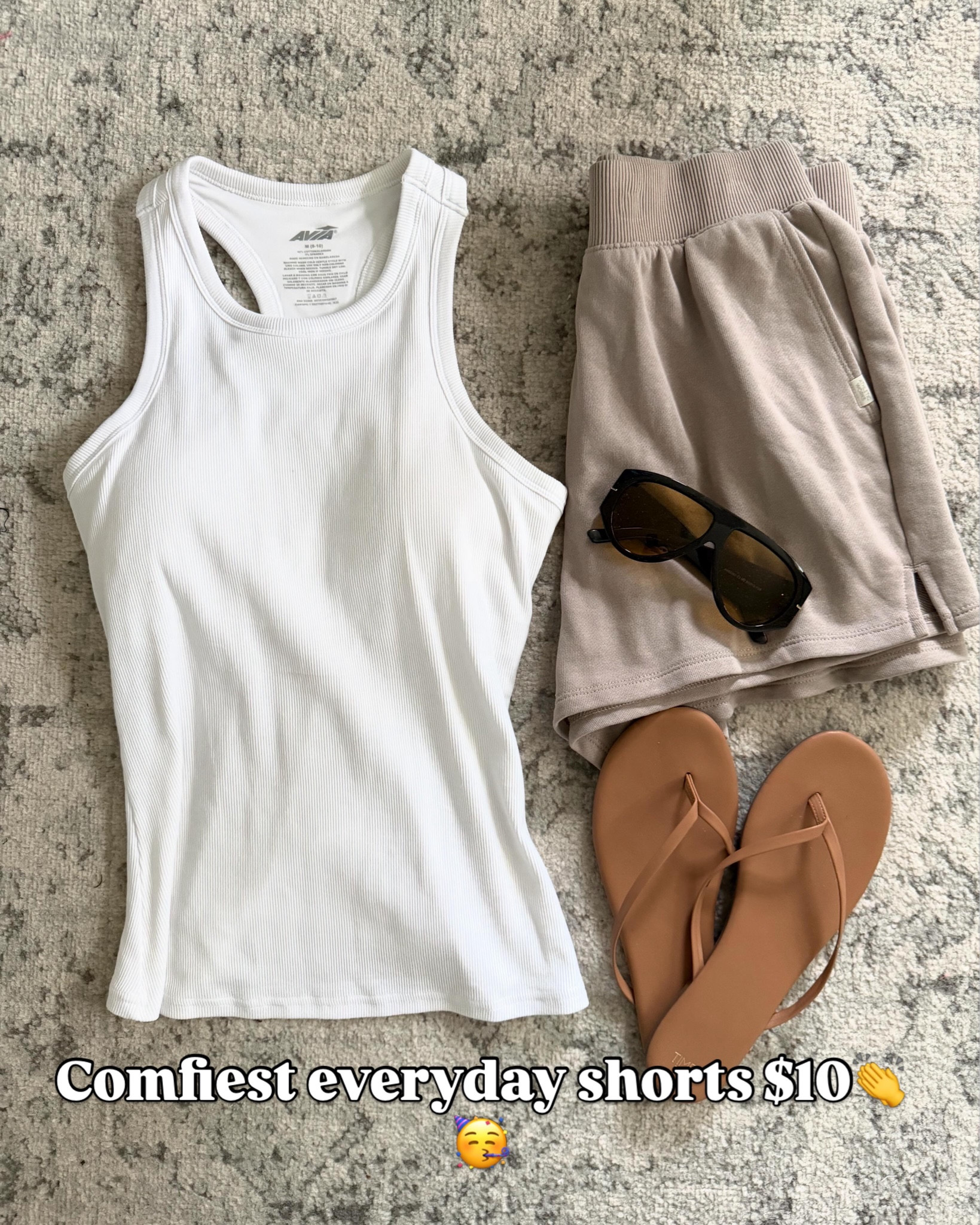 I’ve been wearing these shorts at some point every day, they’re so comfy. I got my usual size small and they fit well. I will link similar tank tops. #walmartfashion

#LTKOver40