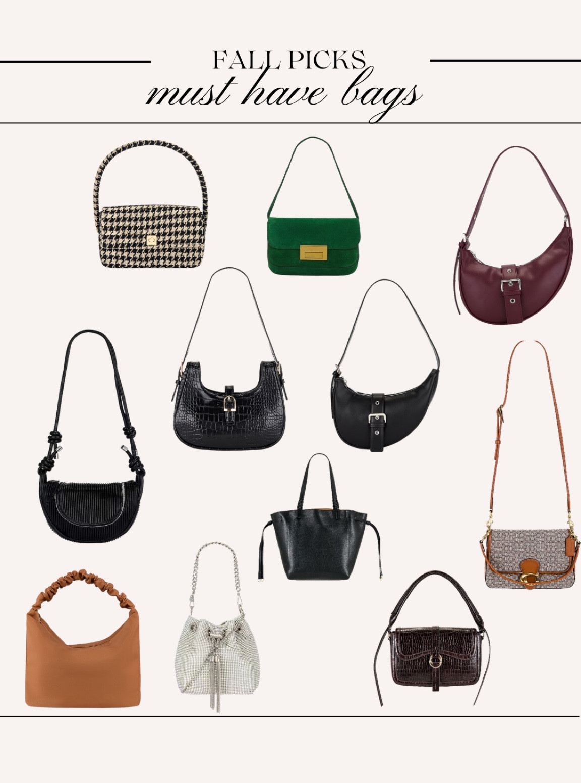 Fall bags I have my eyes on, definitely adding these to my Christmas list!!

#LTKitbag #LTKHoliday #LTKGiftGuide