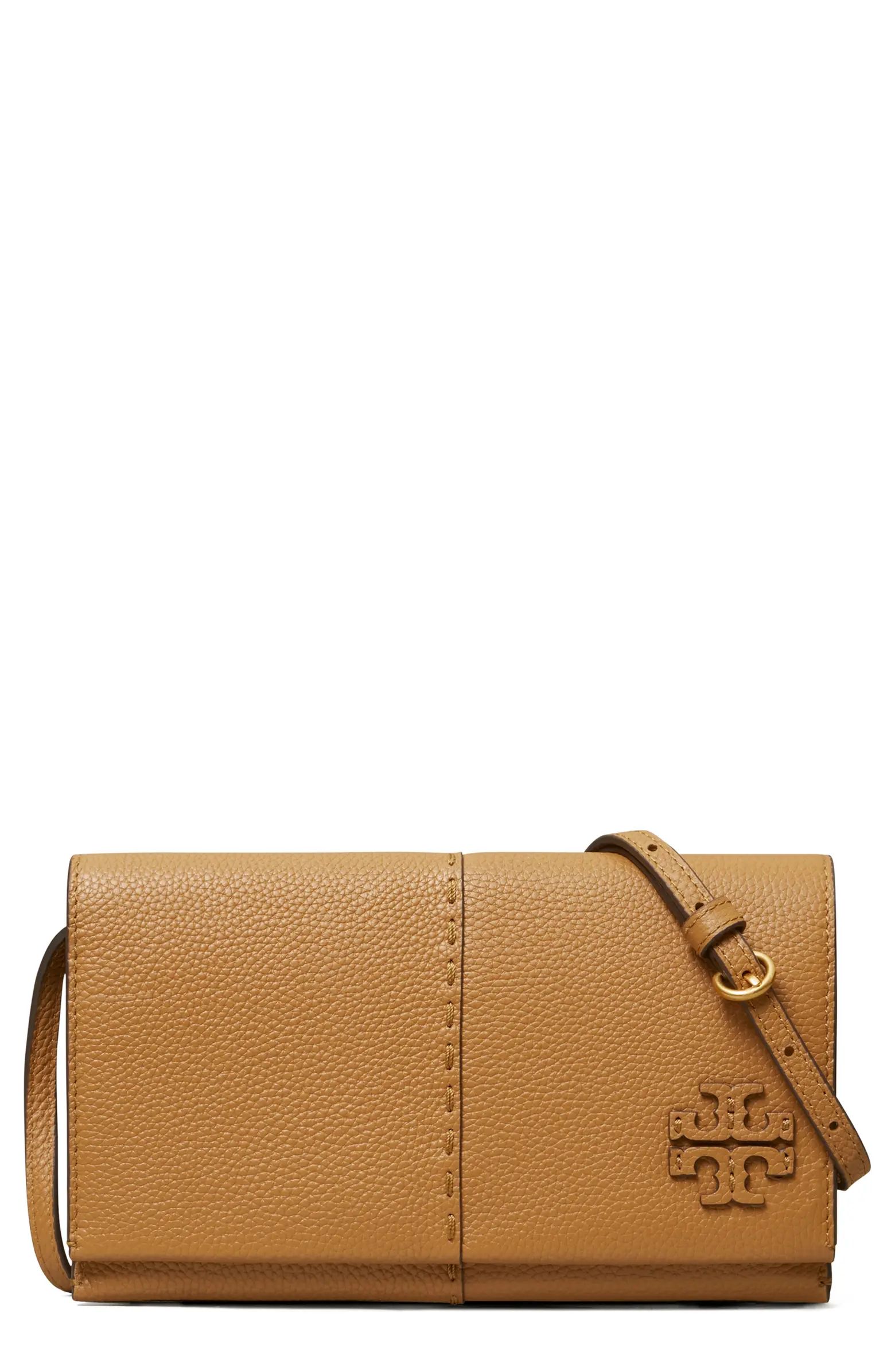 Tory Burch McGraw Leather Wallet Crossbody | Nordstrom | Nordstrom