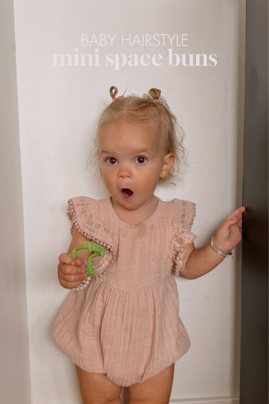 The cutest little space buns 

#LTKbeauty #LTKkids