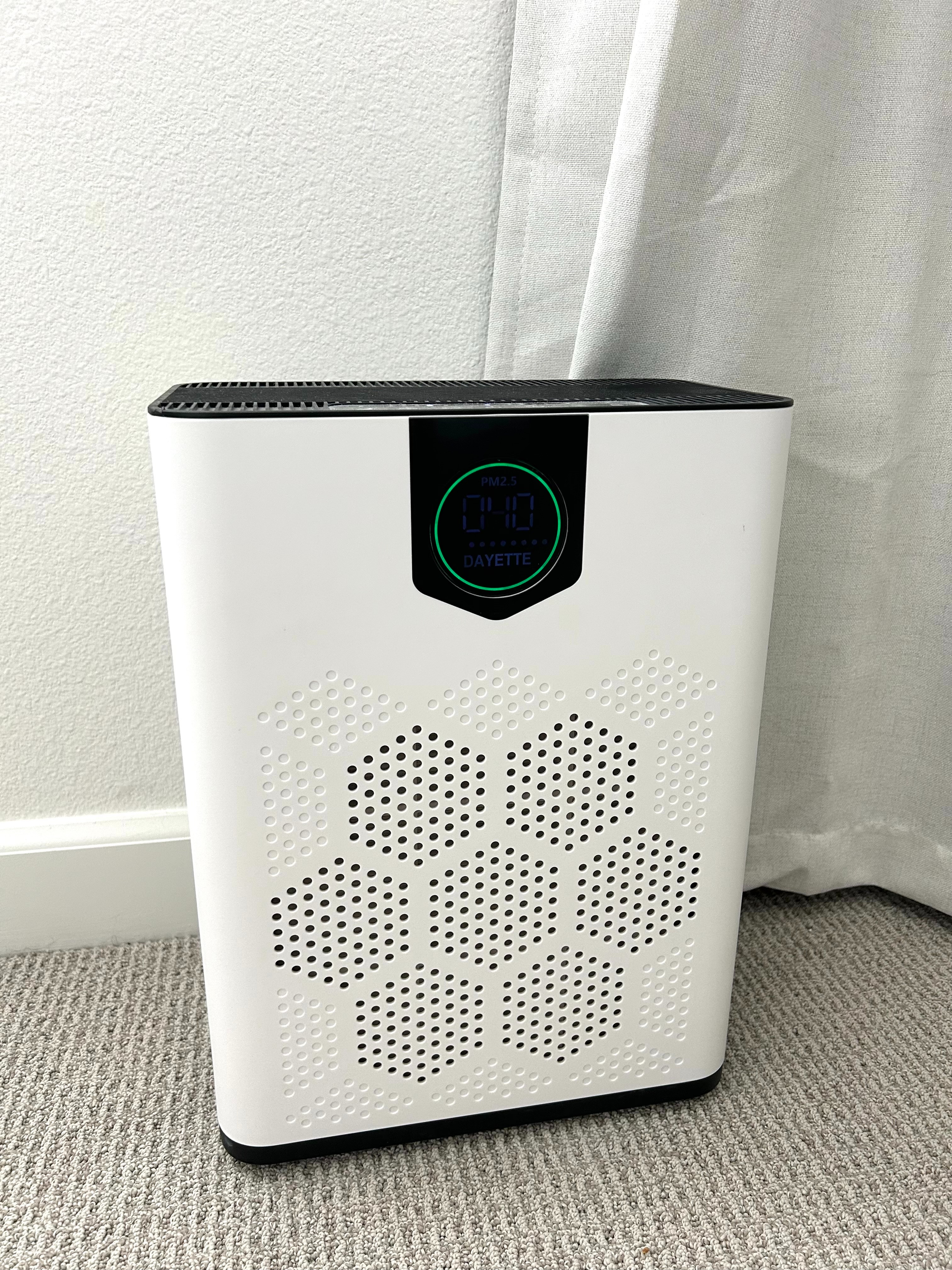 We’ve had this air purifier running in our bedroom and it’s one of those things you don’t realize you needed until it’s just… part of your environment. We also have one on our main floor that covers the downstairs area really well!

It’s super quiet (like, sleep-with-it-on quiet), covers large rooms, and the air actually feels fresher — especially with pets in the house.

I love that it shows real-time air quality and has a true HEPA filter that catches all the dust, dander, and mystery particles.

Linked the exact one we use — highly recommend if clean, quiet air is your thing.

#airquality #homeessentials #ltkhome #bedroomessentials #cleanliving #amazonhomefinds #airpurifier 

 #LTKHome