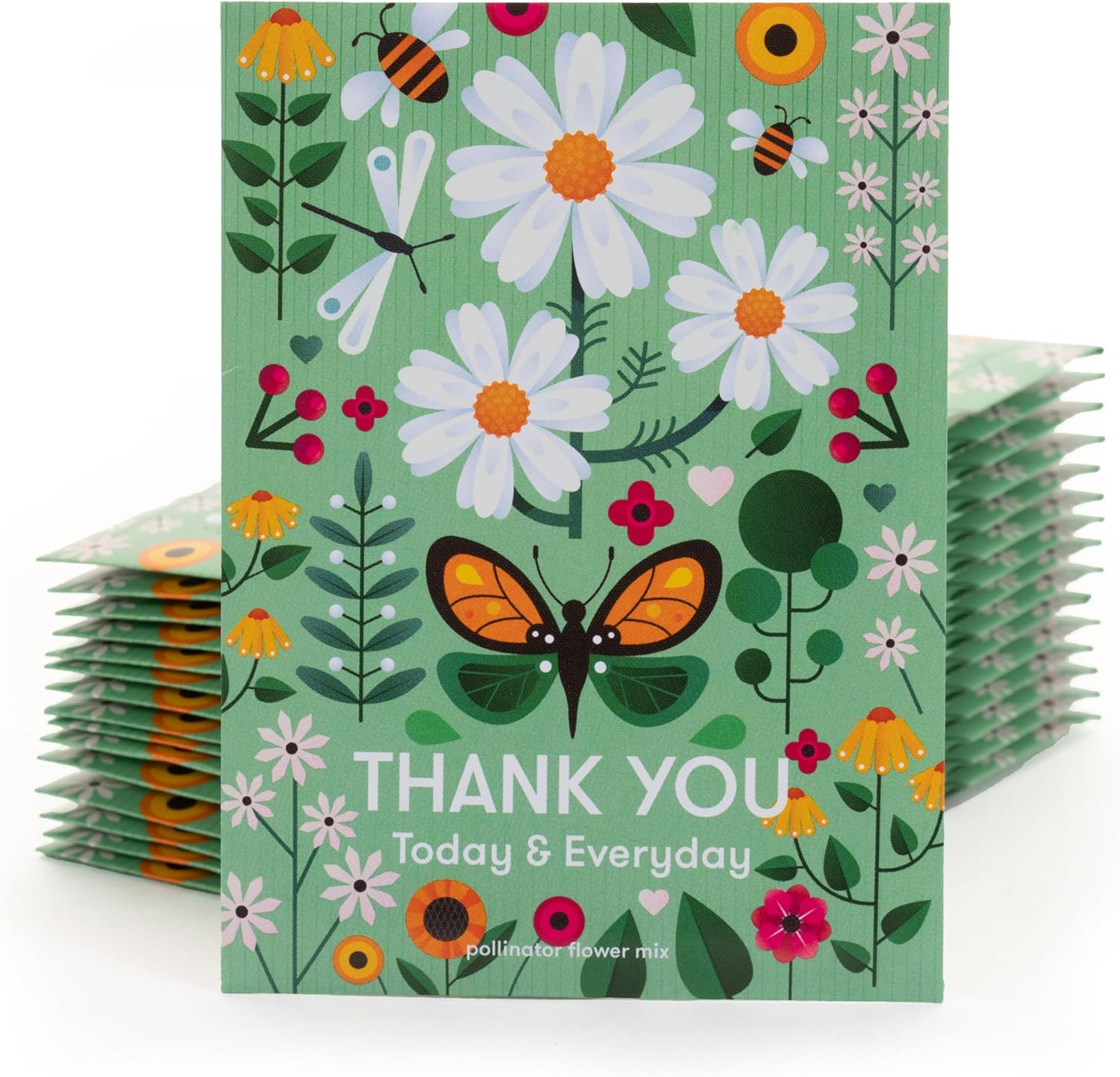 Bentley Seed Co. Thank You Packet - Pollinator Flower Mix - 25 Seed Packets - Perfect Eco-Friendl... | Amazon (US)