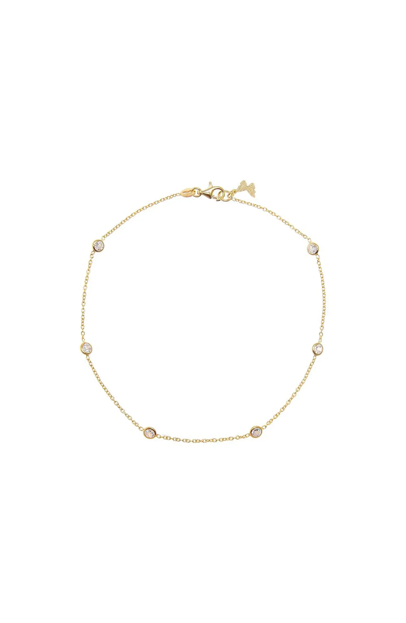 CZ Station Anklet | Nordstrom
