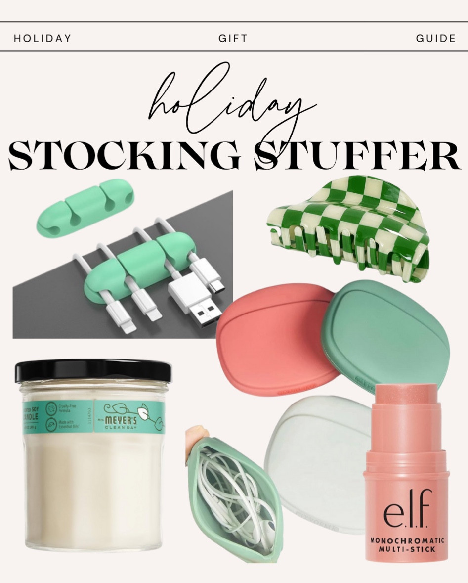 Gift guide for stocking stuffers!! I loveeee stocking stuffers, my favorite part about gifts! #amazon #seasonal #holiday

#LTKHoliday #LTKSeasonal #LTKGiftGuide