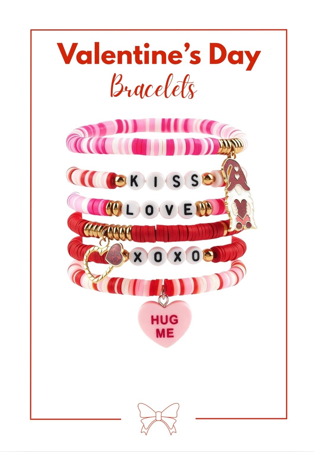 Valentine’s Day bracelet set! So pretty! 

#LTKootd #LTKFindsUnder50 #LTKSeasonal