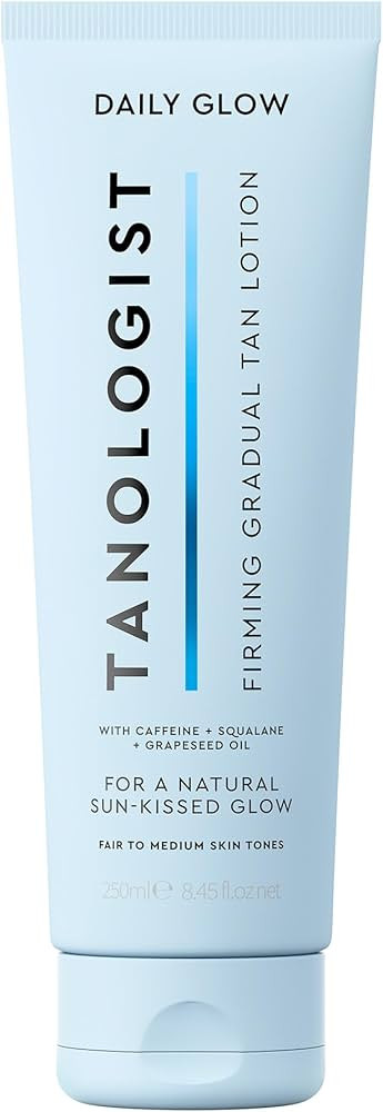 Tanologist Firming Daily Glow Body Lotion- Light/Medium, Gradual Tanning Lotion, No Fake Tan Smel... | Amazon (US)