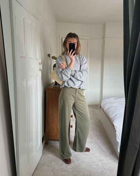 Reiss, Cotton on, Adidas, Asos, Isabel marant, Vivienne westwood, transitional outfit, transitional style, winter outfit, winter fashion, khaki trousers, wide leg trousers, wide leg jeans, grey sweater, grey sweatshirt, oversized sweater, spring outfit, style inspiration 

#LTKeurope #LTKSeasonal #LTKstyletip