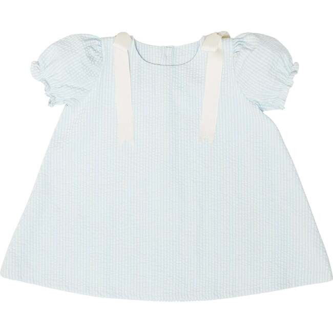 Jane Dress, Bailey's Bay Blue Seersucker | Maisonette