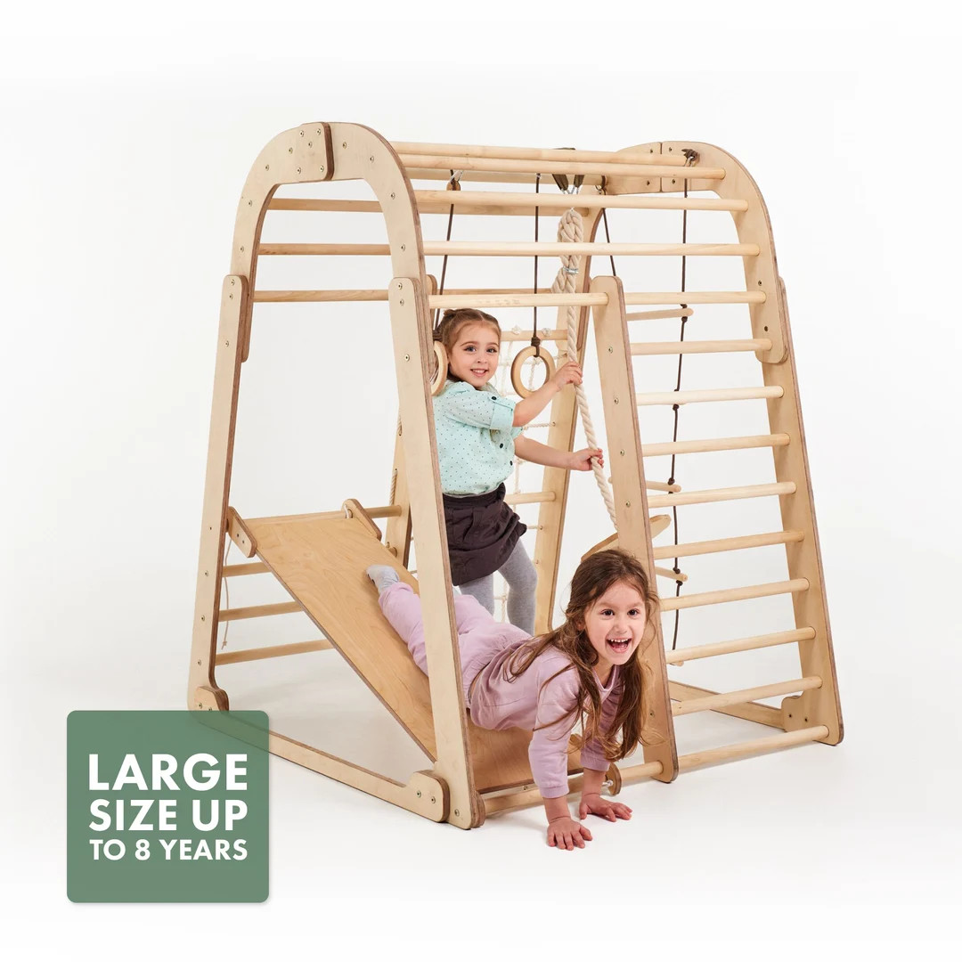 Toddler gift, Indoor Playground for kids, Montessori climbing set, Outdoor play, Outdoor toy, Ind... | Etsy (US)