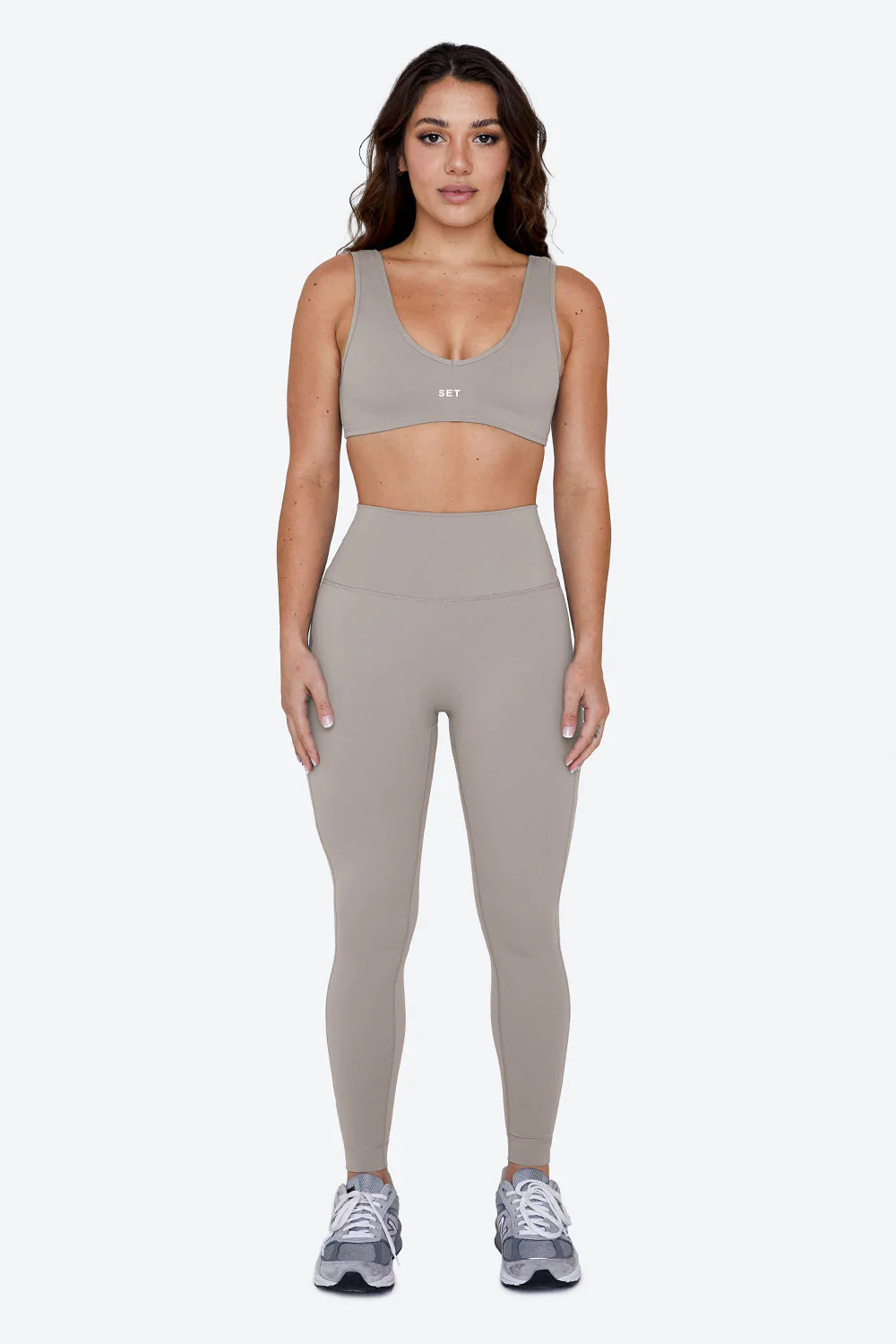 SPORTBODY™ LEGGINGS - STONE | SET Active