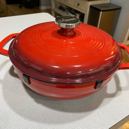 Our Dutch oven. Very sturdy and came in lots of colors 

#LTKFind #LTKhome #LTKunder100