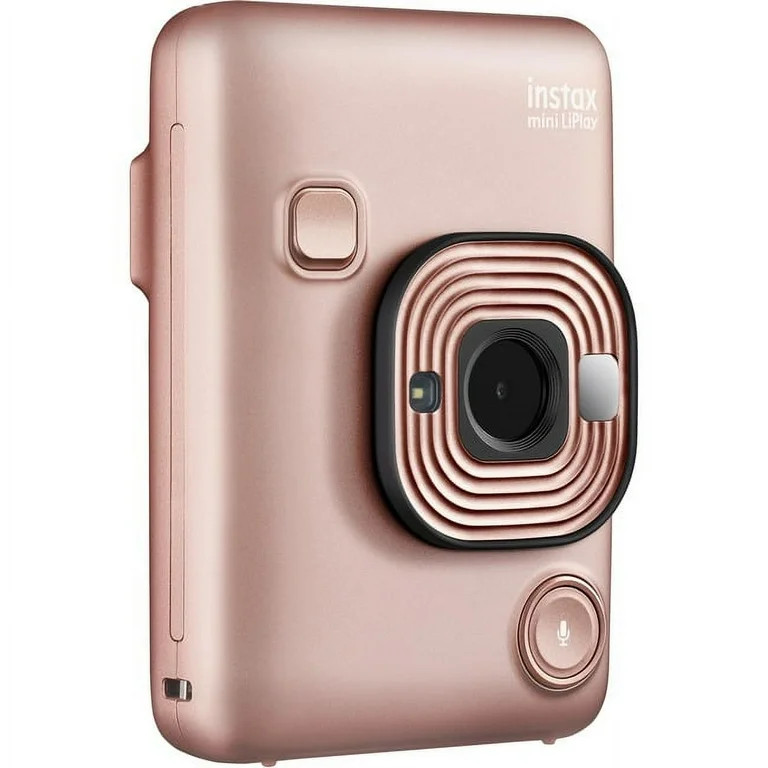 Instax Mini Hybrid LiPlay Camera, Blush Gold | Walmart (US)