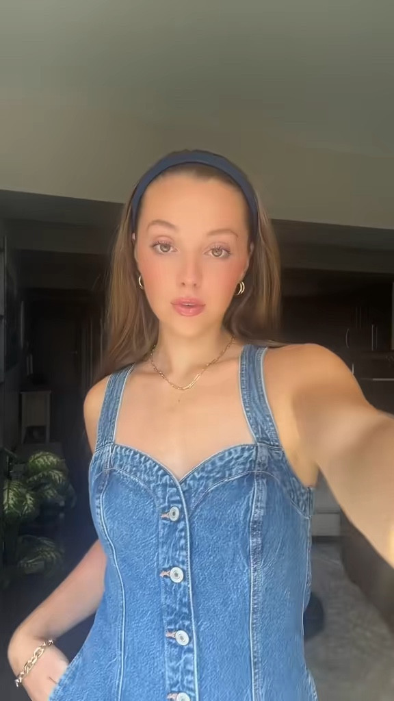 Jean rompers from AEO & outfit accessories all Amazon! 