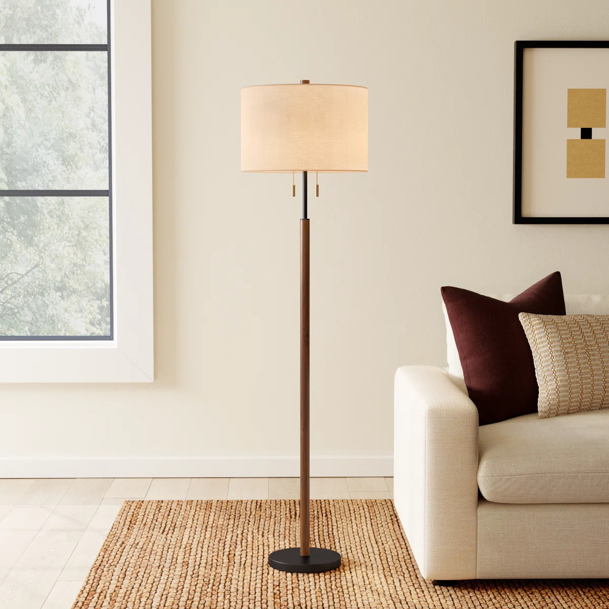 Kenley 62'' Traditional Floor Lamp | Wayfair North America