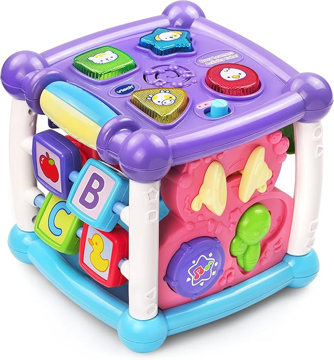 VTech Busy Learners Activity Cube, Purple | Amazon (US)