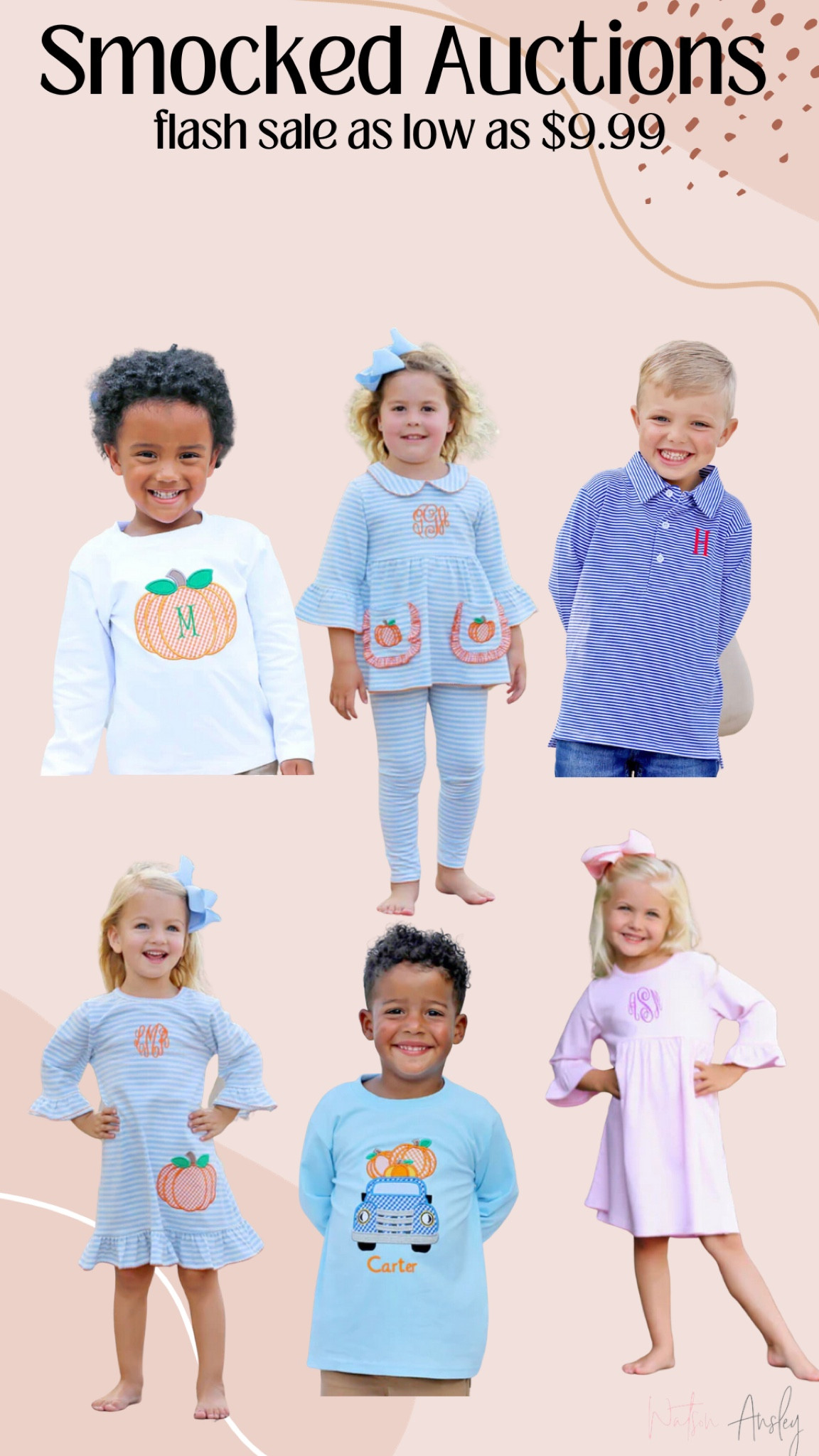 Shop Smocked Auctions Flash Sale as low as $9.99 below!


#LTKfindsunder50 #LTKkids #LTKbaby