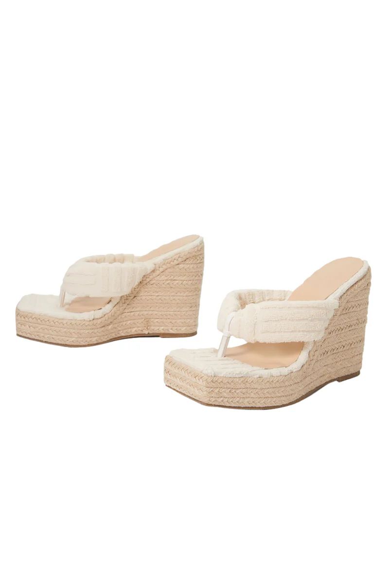 'Cathy' Espadrilles Wedge Sandals (2 Colors) | Goodnight Macaroon
