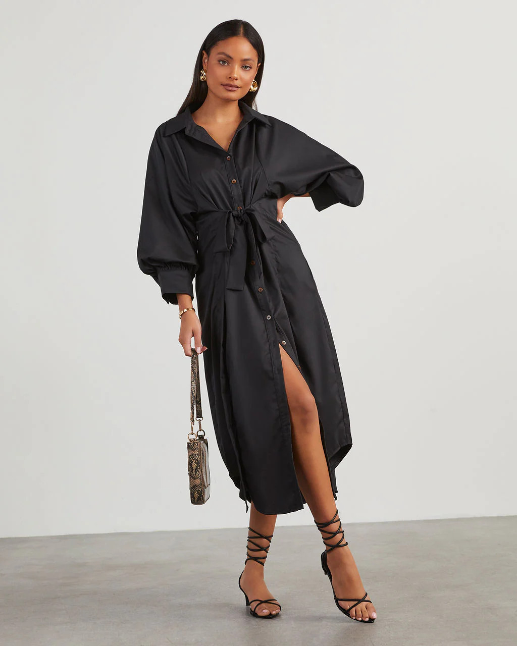 Skai Midi Shirt Dress | VICI