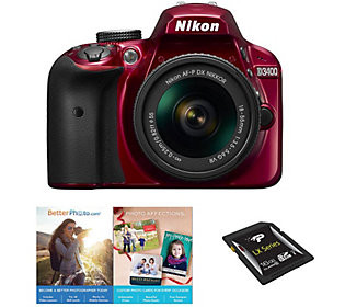 Nikon D3400 DSLR Camera with 18-55mm Lens | QVC