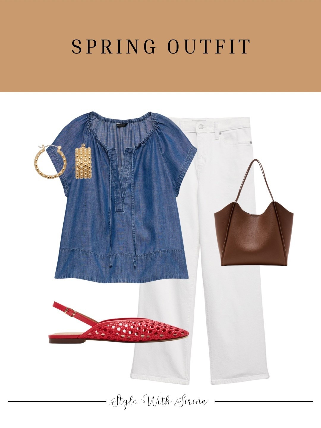 Spring outfit with white denim! 

#LTKootd #LTKSaleAlert #LTKSeasonal
