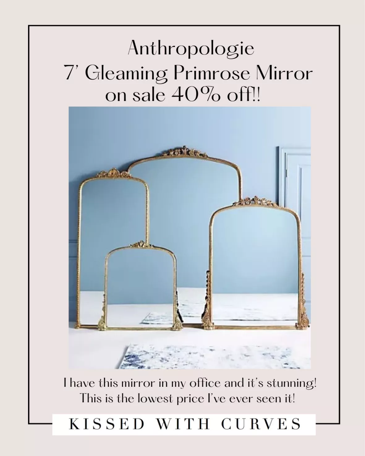 Gleaming Primrose Mirror curated on LTK