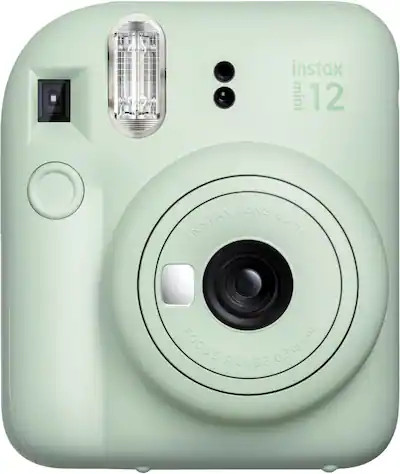 Fujifilm - instax mini 12 Instant Film Camera - Mint Green | Best Buy U.S.