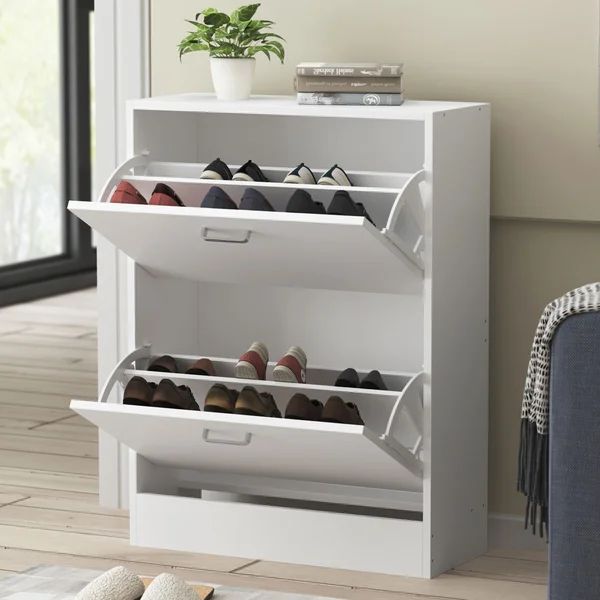 10 Pair Shoe Storage Cabinets | Wayfair North America