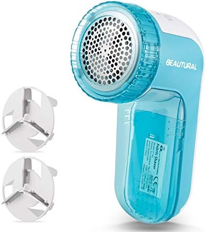 BEAUTURAL Fabric Shaver and Lint Remover, Sweater Defuzzer with 2-Speeds, 2 Replaceable Stainless... | Amazon (US)