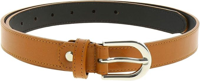 FASHIONGEN - Women genuine Italian leather belt LUNA, Made in France | Amazon (US)
