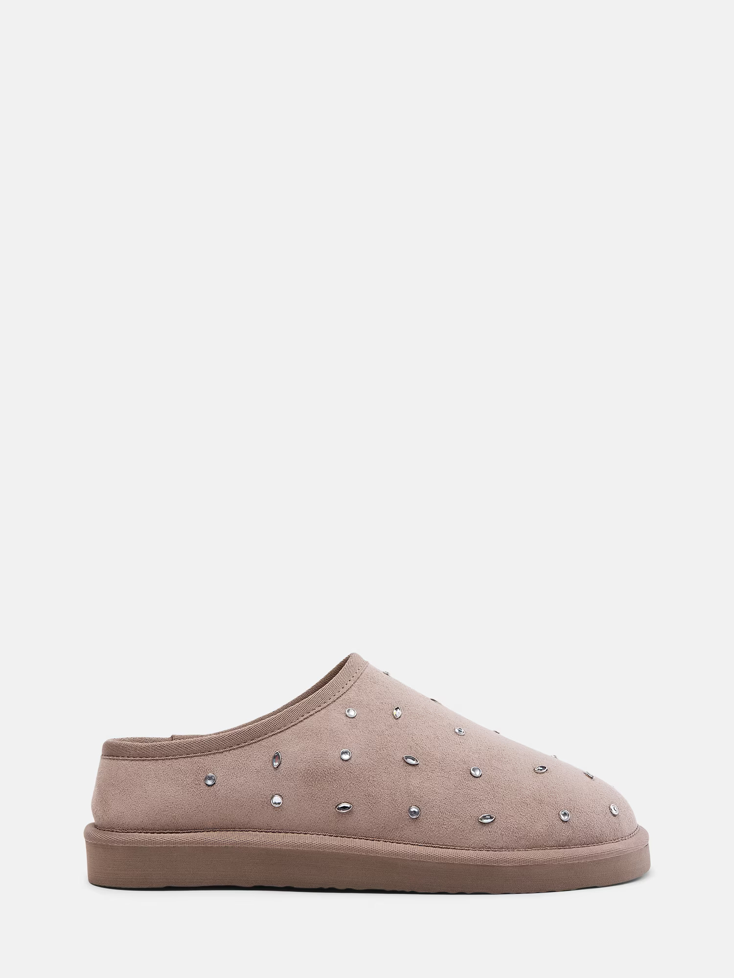 Pawz Women's Sammy Embellished Faux Suede Slippers | Walmart (US)